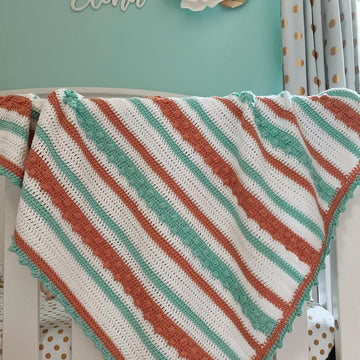 The Candy Clouds Baby Blanket
