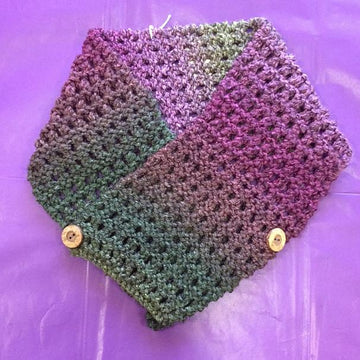 Buttoned Column Cowl