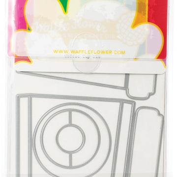 Waffle Flower Crafts Waffle Flower Stamp & Die Set - Coffee Cup