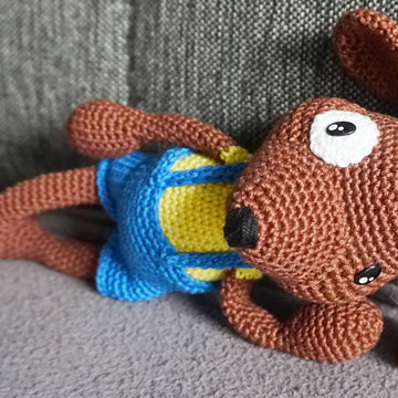 Häkelanleitung Hund Hope