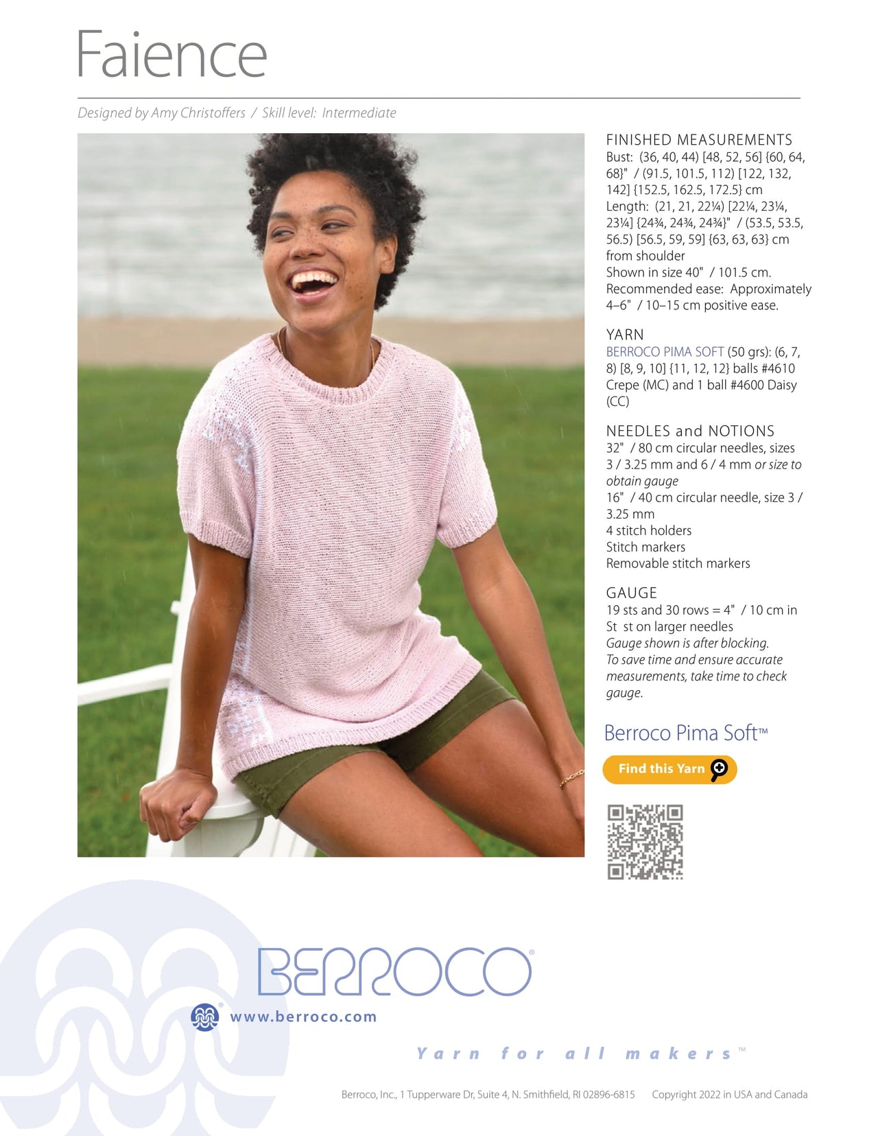 Berroco Faience PDF
