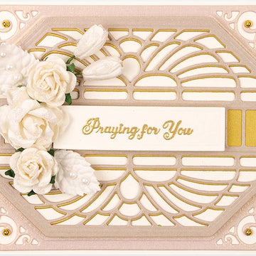 Spellbinders Flourished Fretwork Etched Die By Becca Feeken - Sentimental Finery