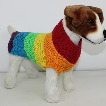 Chunky Spectrum Dog Coat