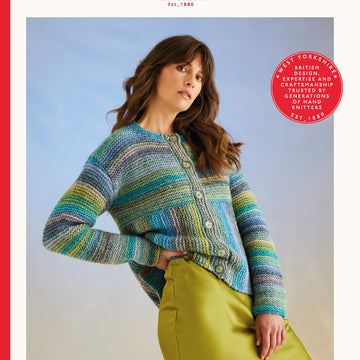Rip Tide Cardigan In Sirdar Jewelspun With Wool Chunky - 10704P - Downloadable PDF