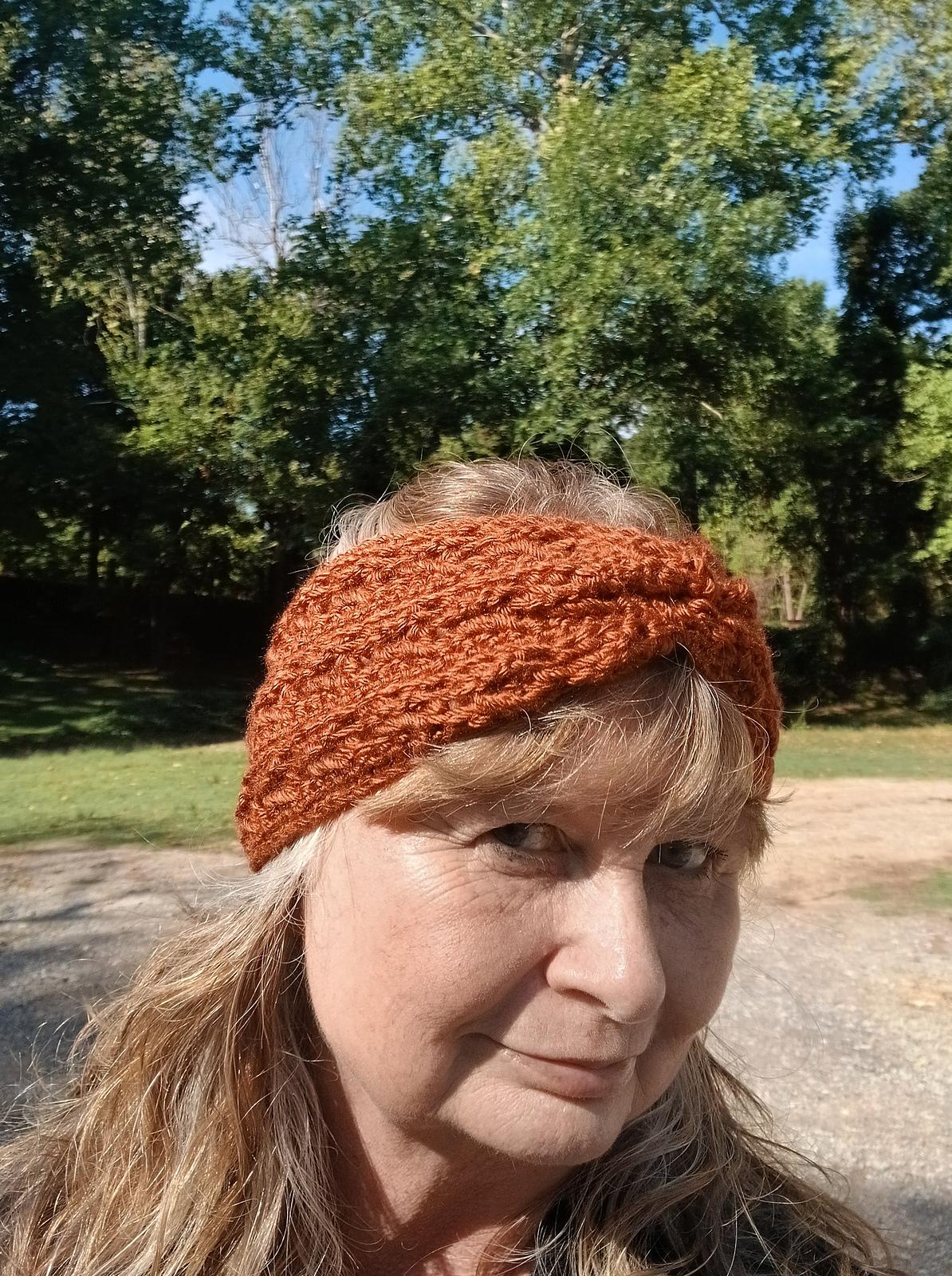 River Arrow Headband/Ear Warmer