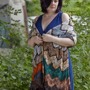 Forest Ferns Shawl