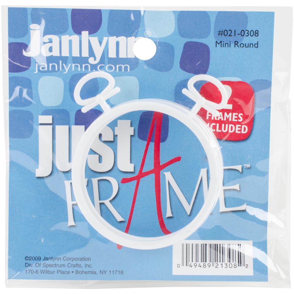 Janlynn Just A Frame Round 2/Pkg