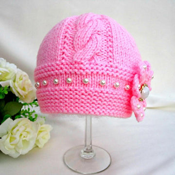 Pattern Knitting Hat Newborn Hat