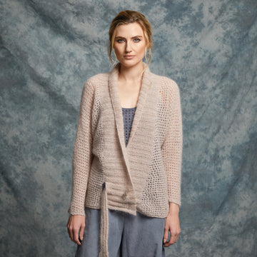 Capsicum Cardigan in Rowan Kidsilk Haze & Fine Lace - ZB298-00001-Capsicum Cardigan-DE - Downloadable PDF
