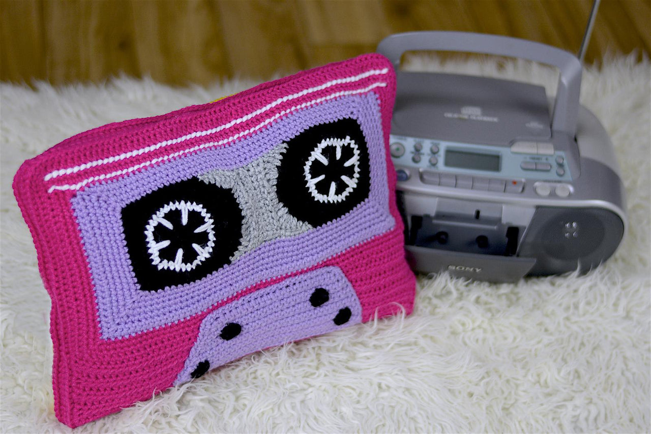 Summer Mix Tape Pillow