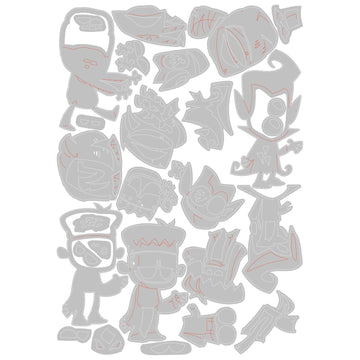 Sizzix Thinlits Die Set 28PK - Costume Party, Colorize