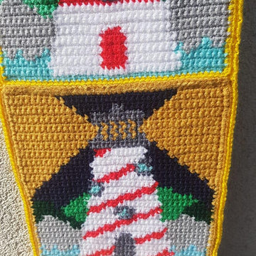 Lighthouse crochet tapestry charts