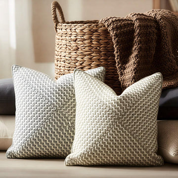 Mosaic Square Pillow Cover