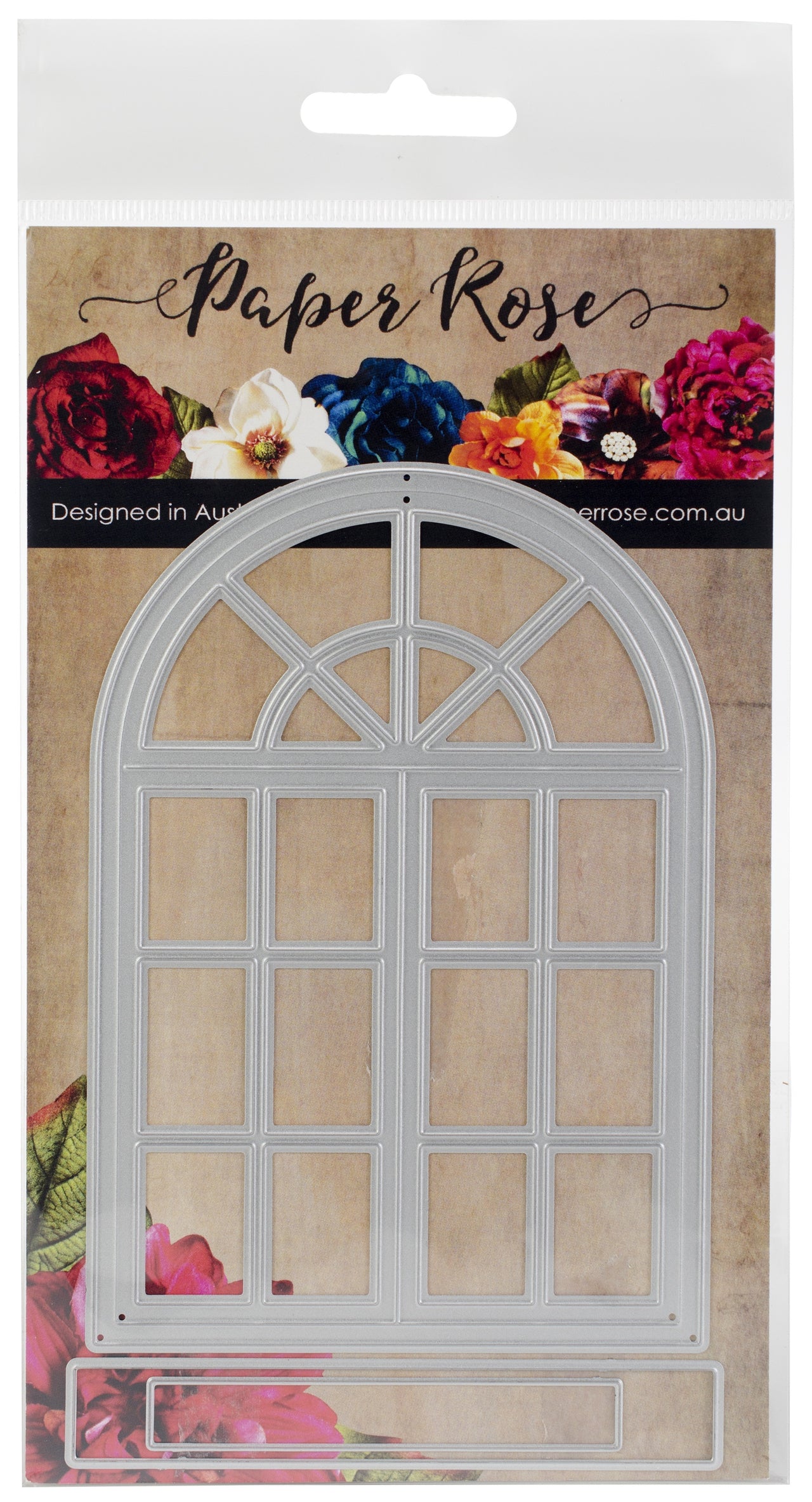 Paper Rose Dies - Victorian Arched Window