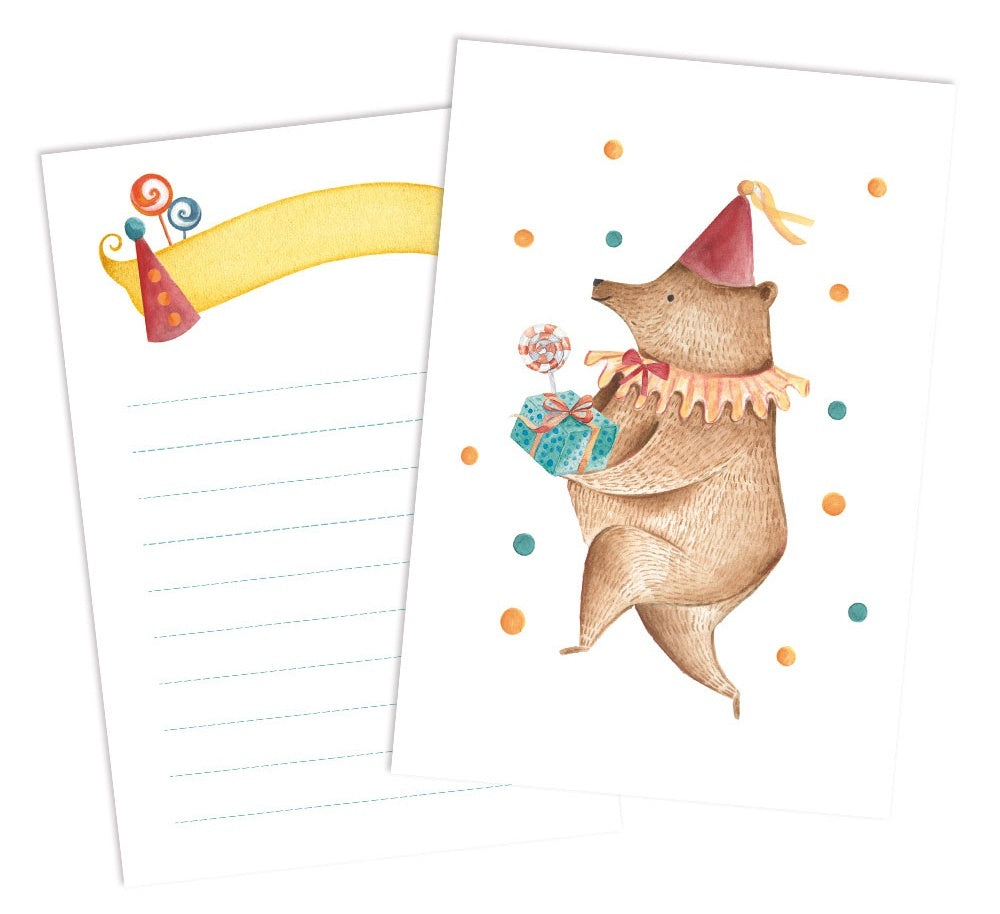 P13 Happy Birthday Card Set 6"X4" 10/Pkg - 628674