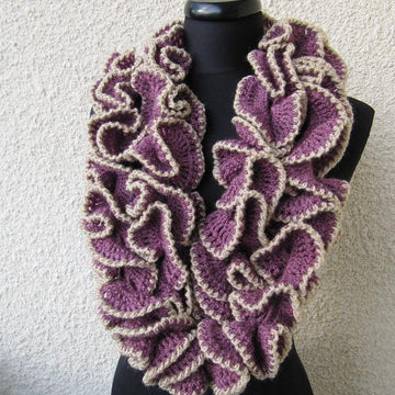 Ruffle Scarf Unique Design