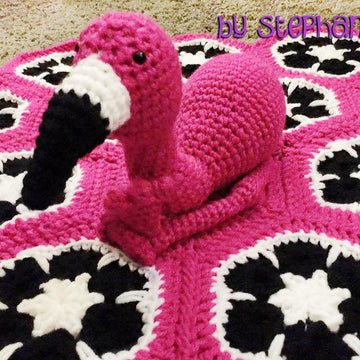 African Flamingo Blanket Buddy