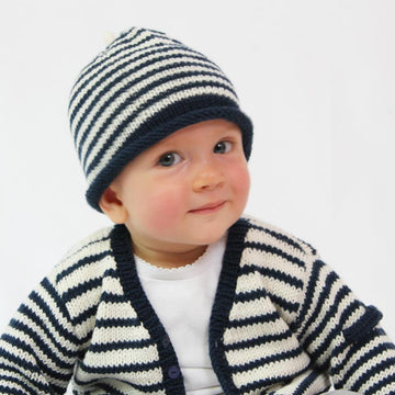 Strickanleitung Babycardigan Julius & Julia in den Größen 62 bis 92, für Fortgeschrittene