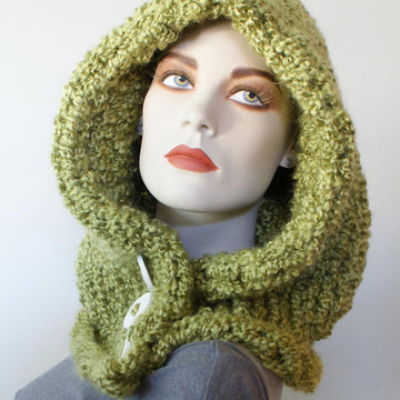 Chunky Knit Hood (hat027)