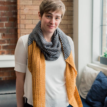 Lace Dipped Shawl