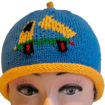 Cute Hats to Knit 3 - fox, robin, penguin, pig, pixie, dump-truck
