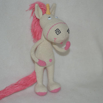 Fluffy the unicorn toy