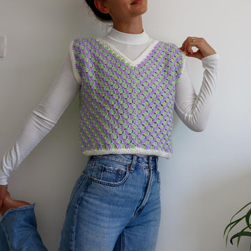Corner to corner vest