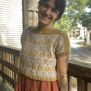 Flowers and Lace Tee