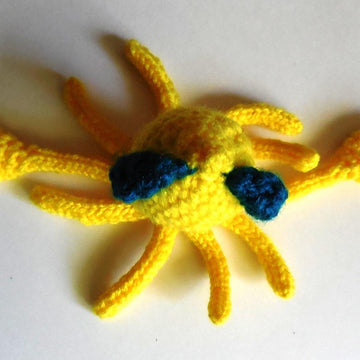 Mini Squid Amigurumi Plush Toy