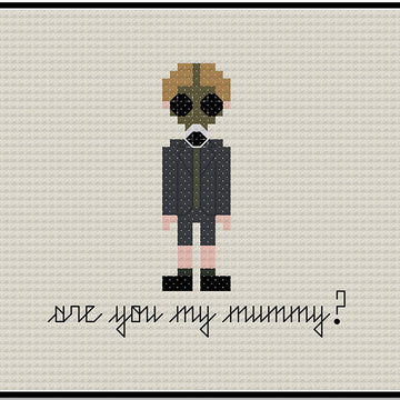 Are You My Mummy? - PDF Cross Stitch Pattern