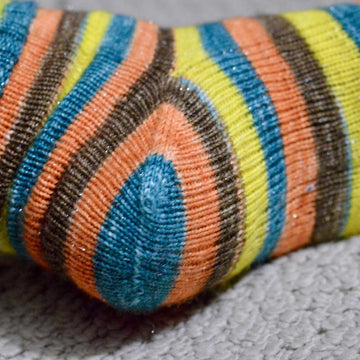 A Krityum Toe-Up Socks Recipe
