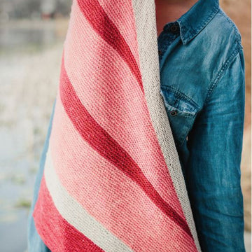 Sail Shawl in SweetGeorgia Tough Love Sock & Glitterati Sock - DE - Downloadable PDF