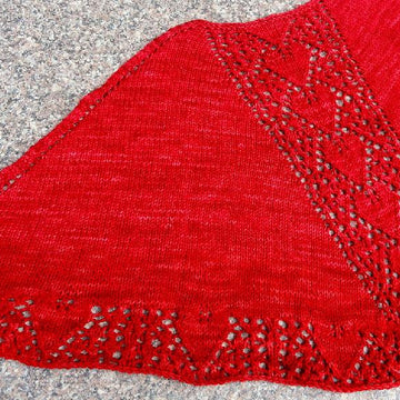 LOVE IN BLOOM [Revised] Lacy Shawl