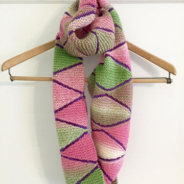 Short Row Sampler Cowl