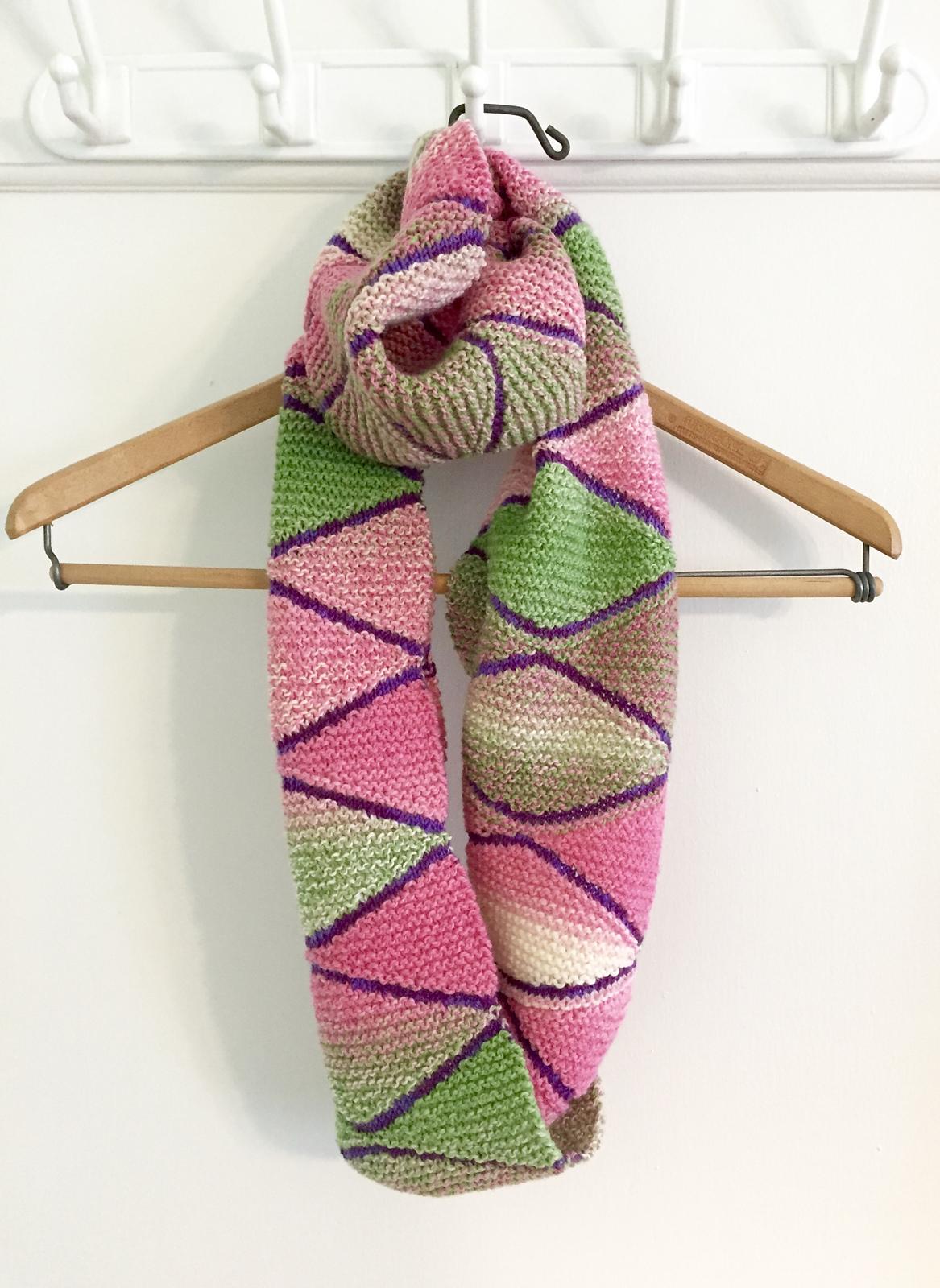 Short Row Sampler Cowl