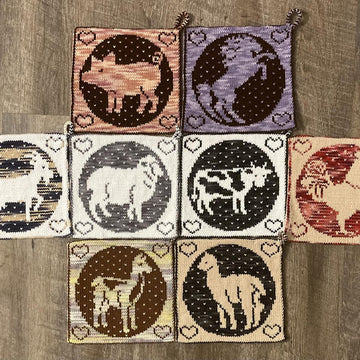 Llama Pot Holder