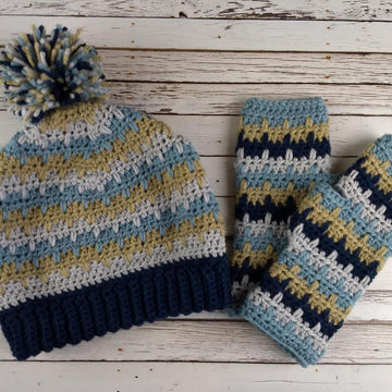 Seaside Fingerless Gloves