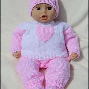 Mix and match set for 14-18 inch doll (preemie-newborn baby)