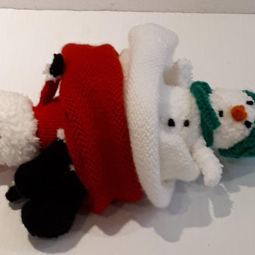 Topsy/Turvy Snowman Doll