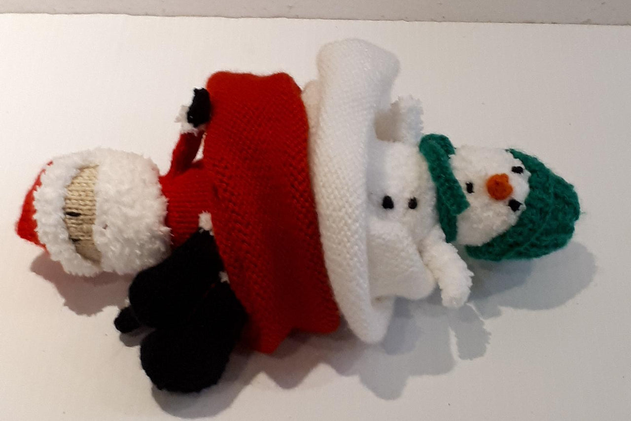 Topsy/Turvy Snowman Doll
