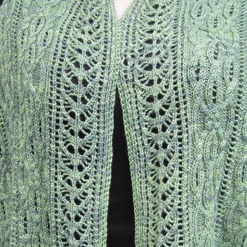 Clifton Cable Lace Shawl