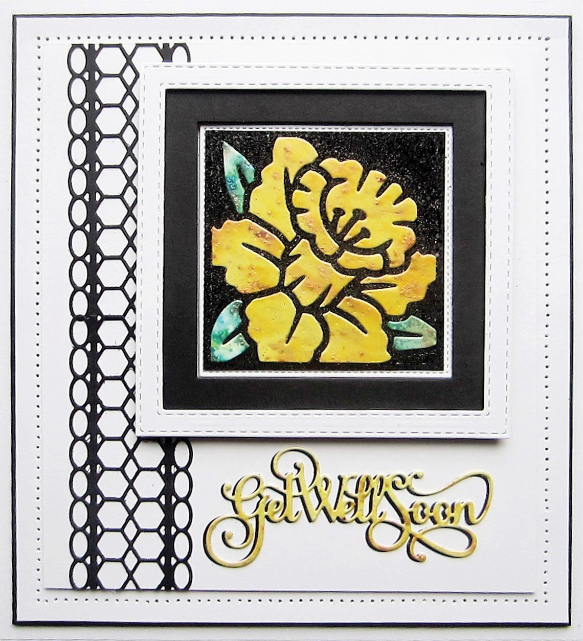 Creative Expressions Craft Dies By Sue Wilson - Mini Expressions-Get Well Soon