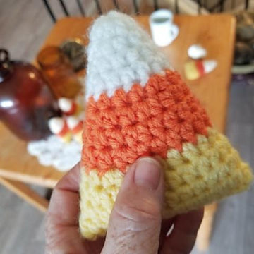 Crocheted Candy Corn