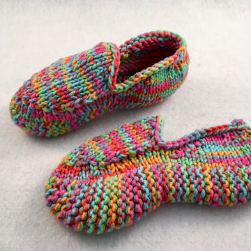 Kids Knit Slipper