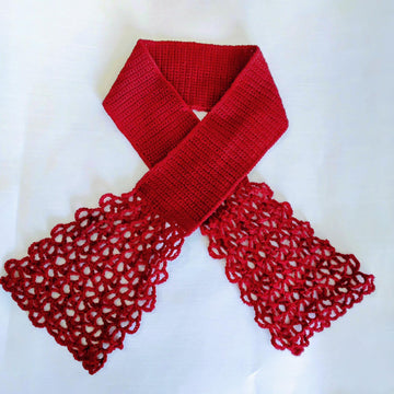 Lacy Waterfall Scarf
