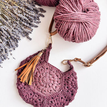 Seven Hexi Granny Square Bag