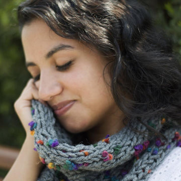 Wool Garden Cowl