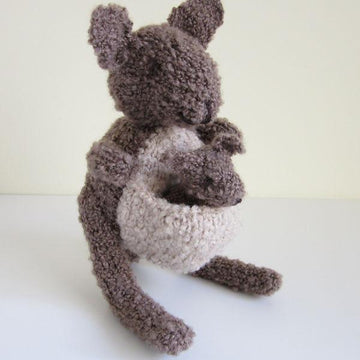Kangaroo Knit Joey & Mum