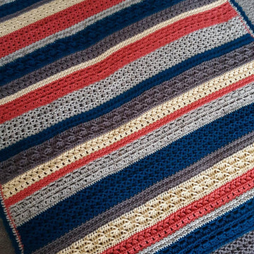 Stitch Sampler Throw