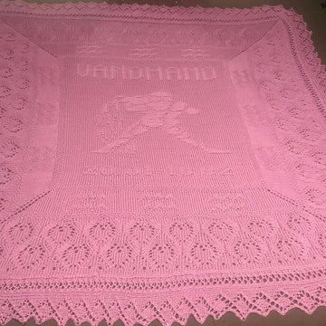 Nr. 15 Zodiac Aquarius Baby blanket